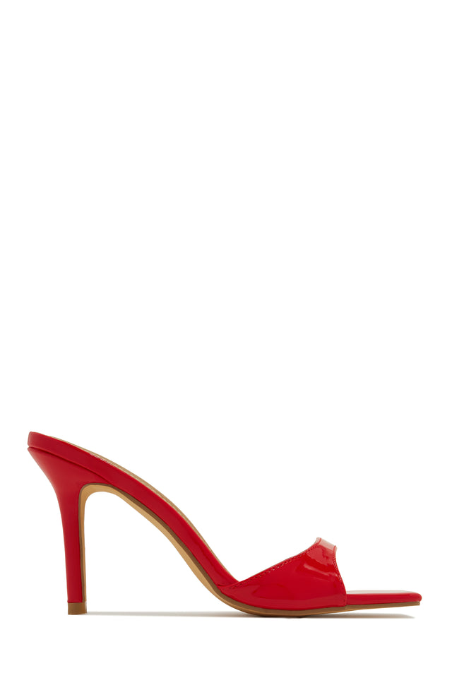 Load image into Gallery viewer, Red Single Sole Mules
