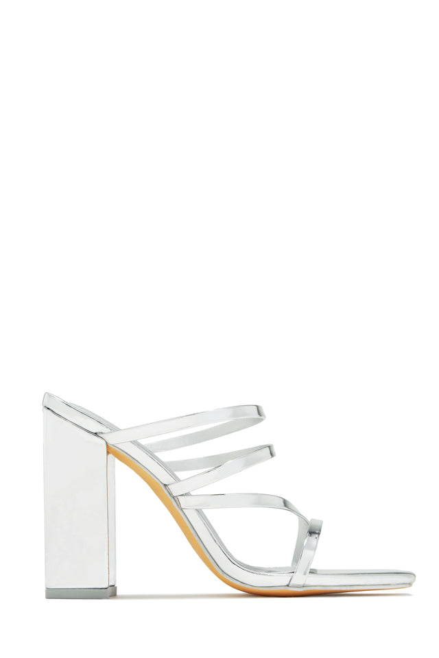 Load image into Gallery viewer, Jaziel Block Heel Mules - Orange
