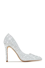 Load image into Gallery viewer, Kelly Embellished High Heel Pumps - Champagne
