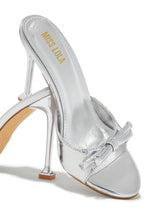 Load image into Gallery viewer, Jaya High Heel Mules - Silver
