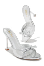 Load image into Gallery viewer, Jaya High Heel Mules - Silver
