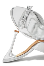 Load image into Gallery viewer, Jaya High Heel Mules - Silver
