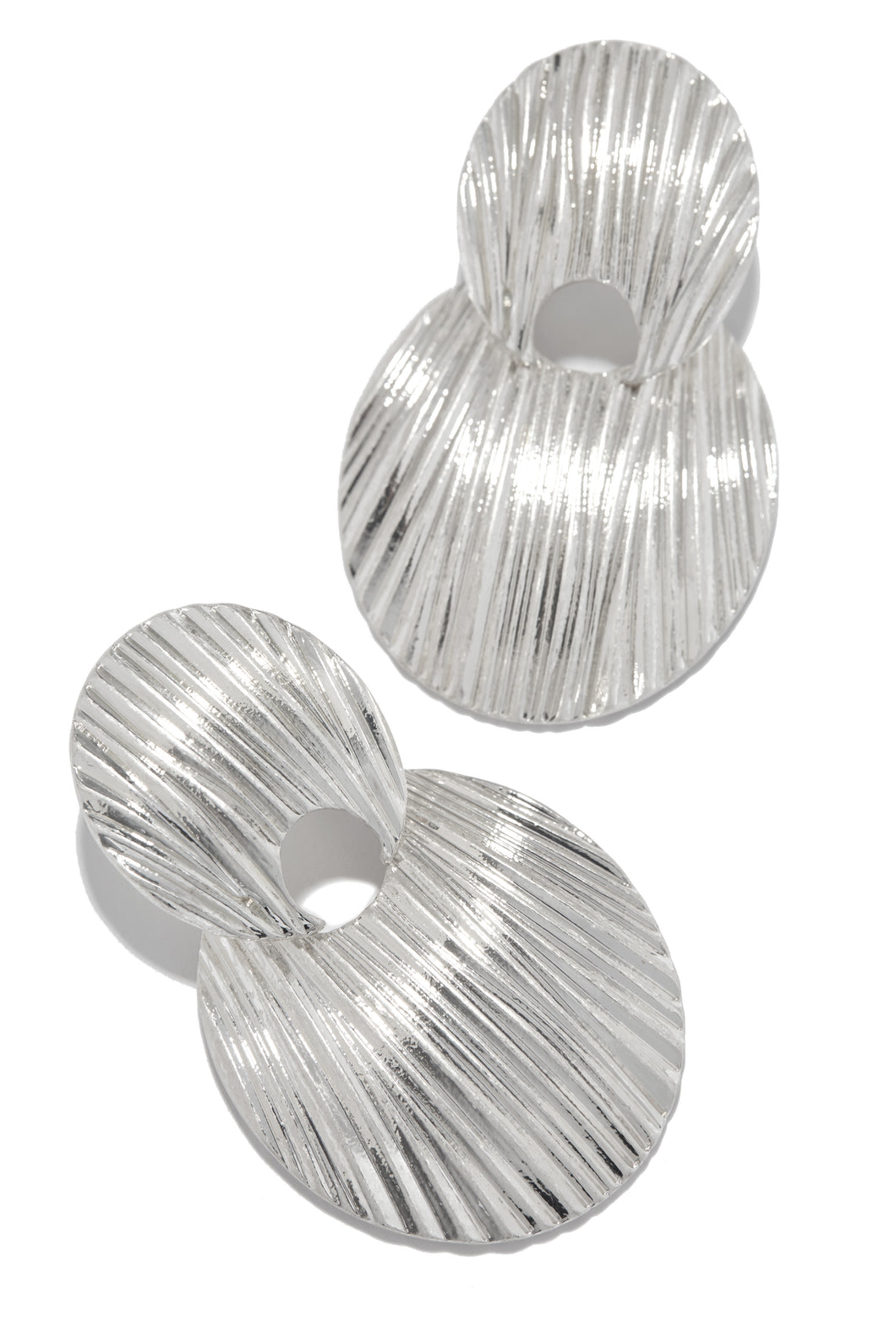 Silver-Tone Earring