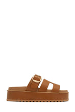 Load image into Gallery viewer, Resort Getaway Slip On Chunky Sandals - Tan
