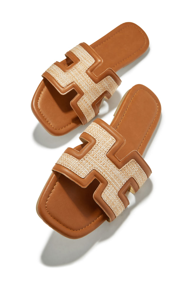 Load image into Gallery viewer, Yuliana Slip On Sandals - Tan
