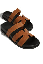 Load image into Gallery viewer, Baja Resort Chunky Slip On Sandals - Tan
