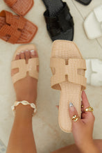 Load image into Gallery viewer, Vianka Slip On Sandals - Nude
