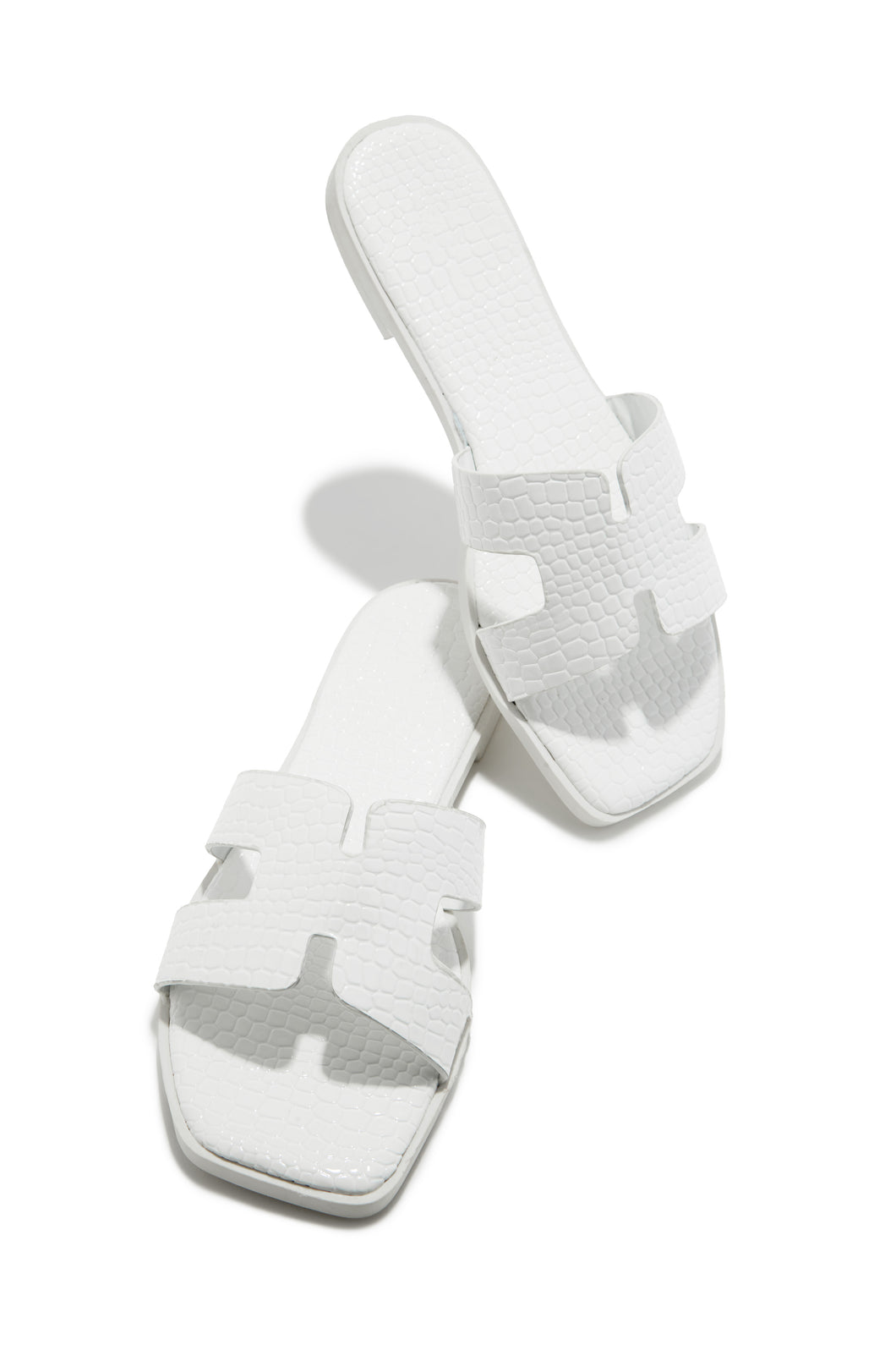 Vianka Slip On Sandals - White