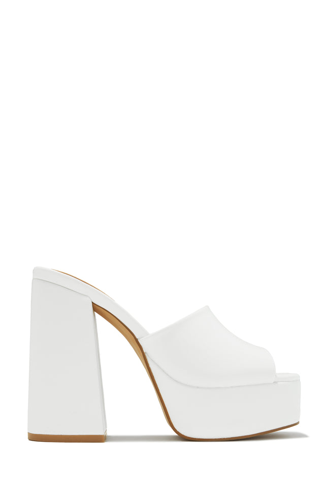 Load image into Gallery viewer, Emily Platform Block Heel Mules - Nude
