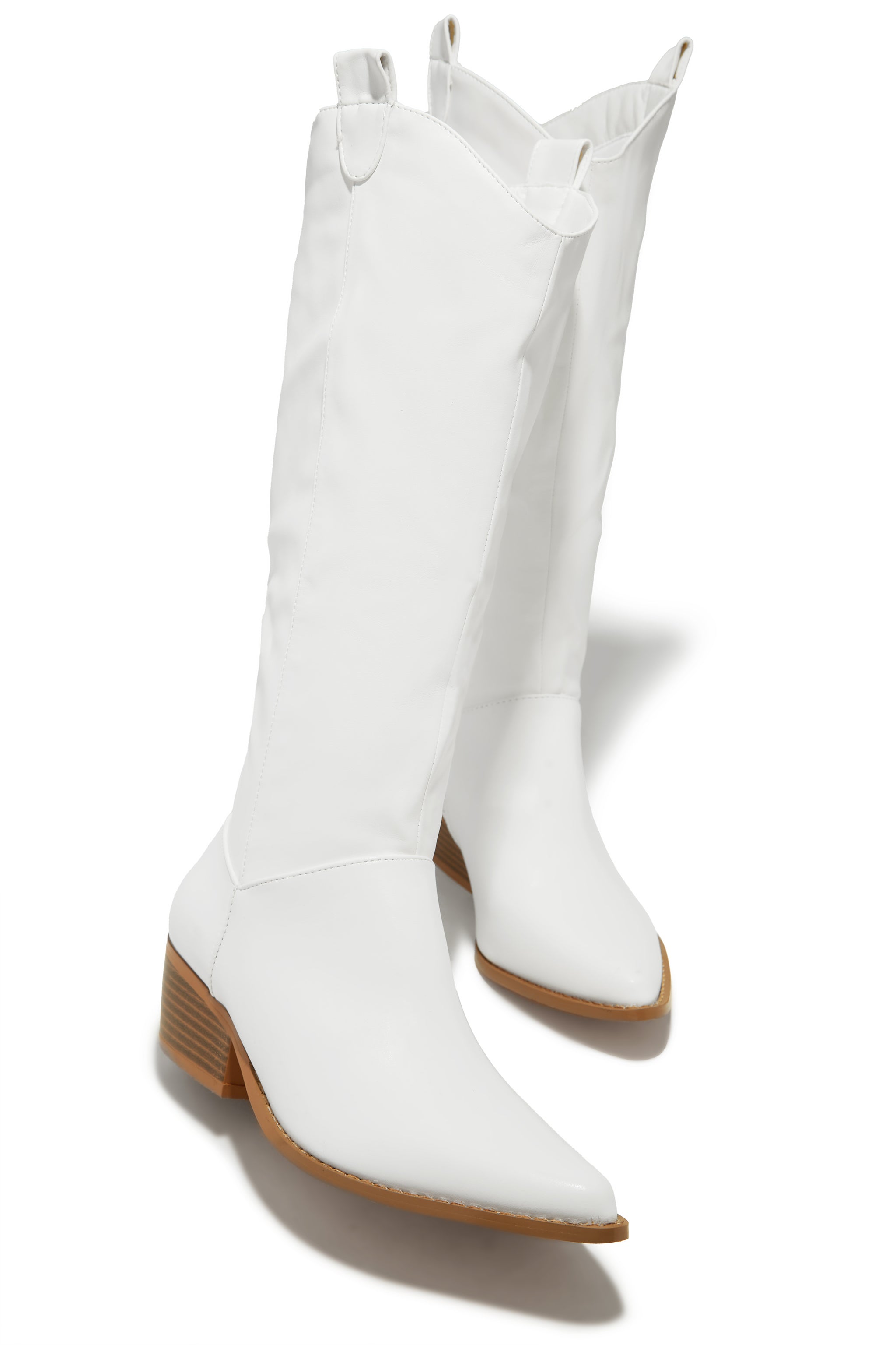 Miss Lola Dallas White Western Cowgirl Boots MISS LOLA