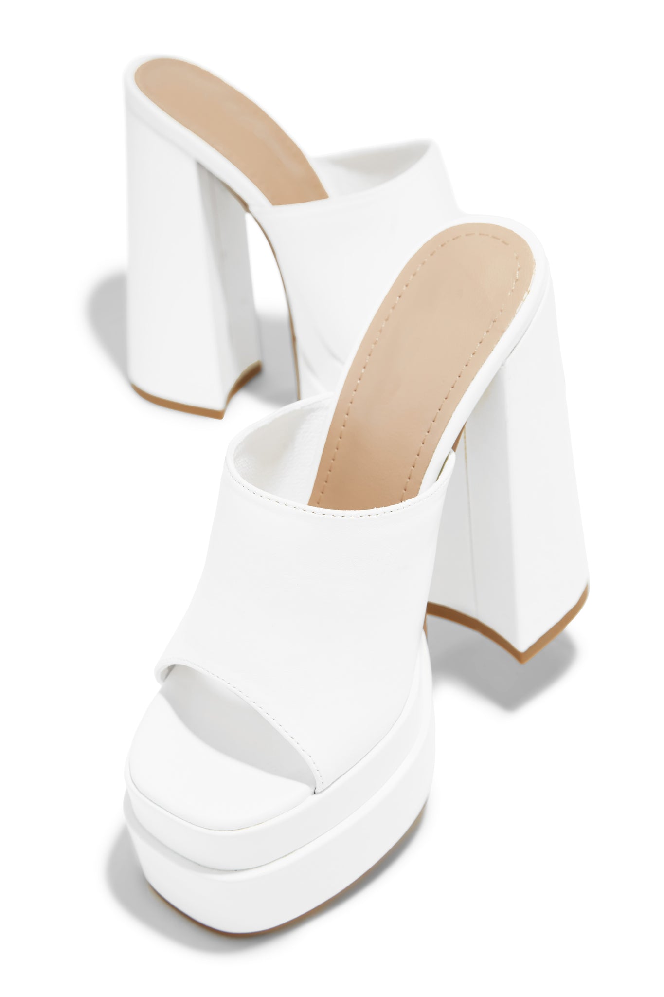 White 2024 block mules