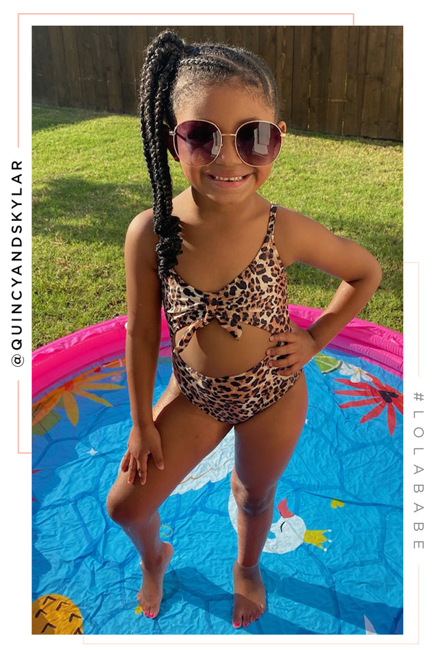 Miss Lola  Leopard One Piece Swimsuit – MISS LOLA