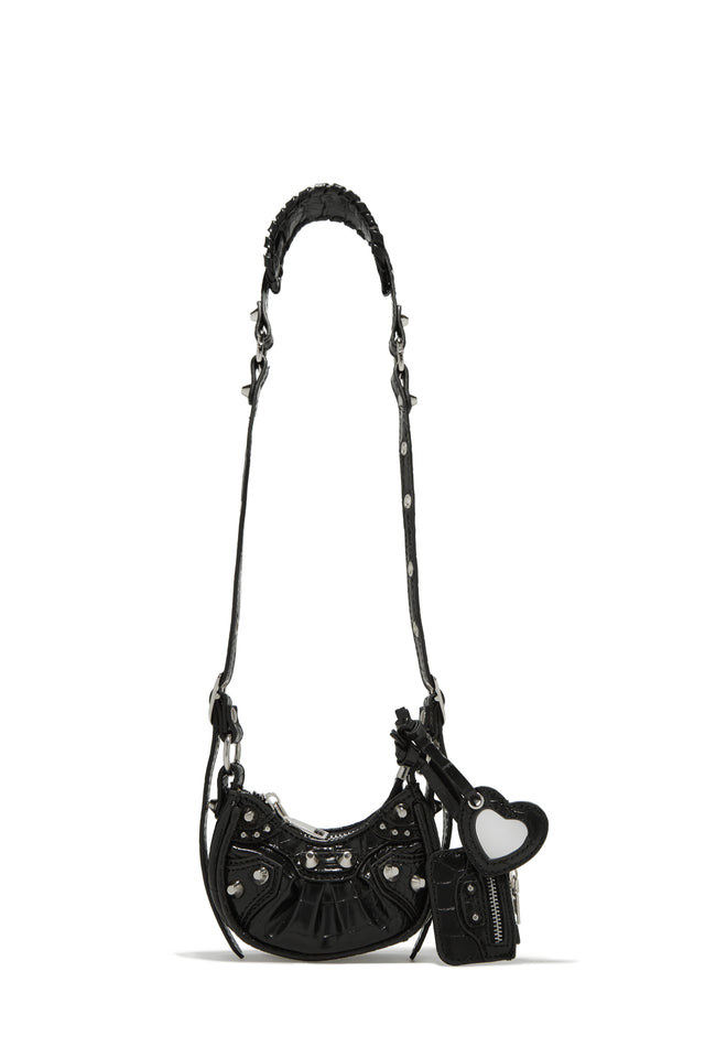 Lola Black Mini Handbag/Crossbody