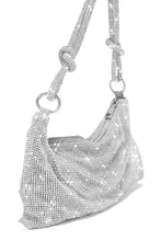 Load image into Gallery viewer, Silver Embellished Bag 
