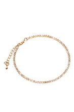 Load image into Gallery viewer, Beverly Round Stone Embellished Anklet - Gold
