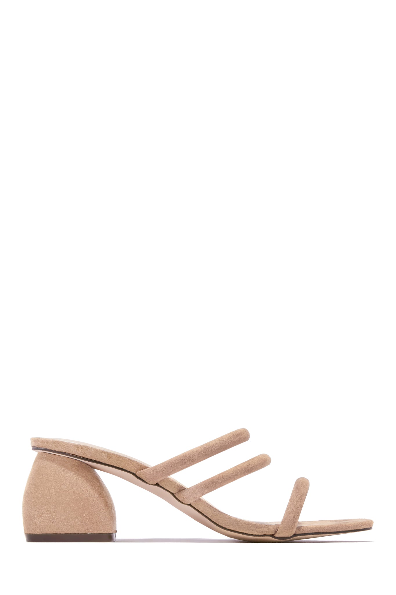 Trendy Nude Heeled Sandals | Nora – MISS LOLA