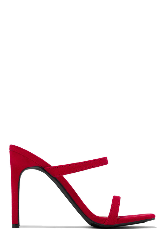 Shoes, Limited Edition Slides Red Miss Lola